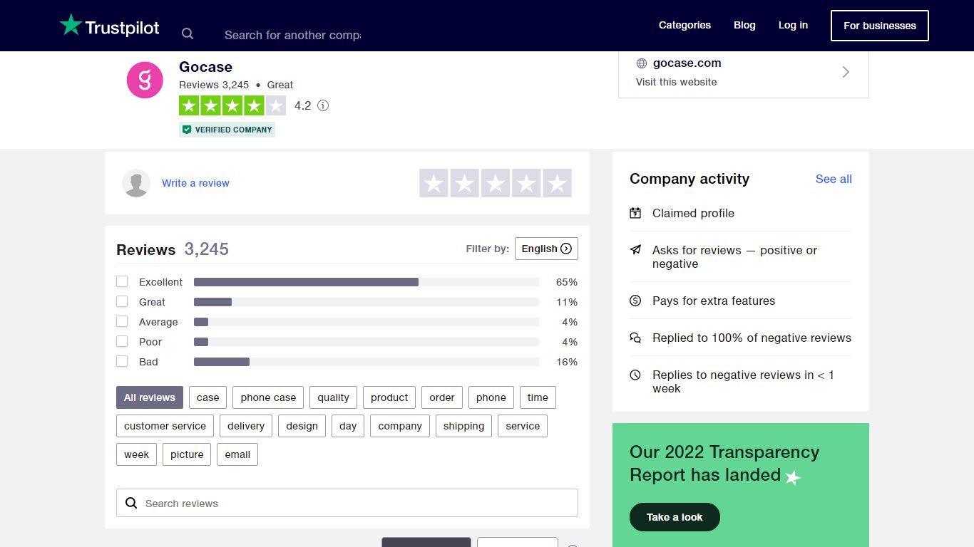 Gocase Reviews | Read Customer Service Reviews of gocase.com - Trustpilot